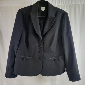 Cleo Petites BLack Blazer Size 12  Woman's Jacket